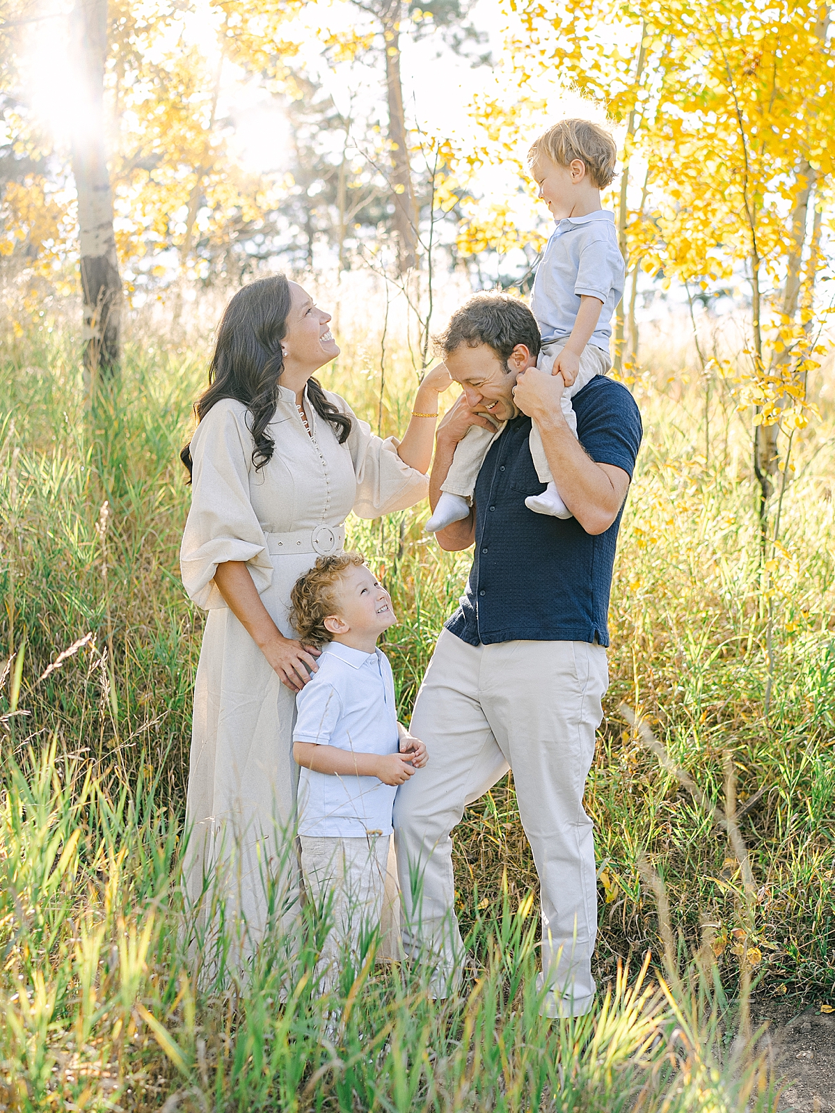 Denver family photographer - fall family photos in Denver