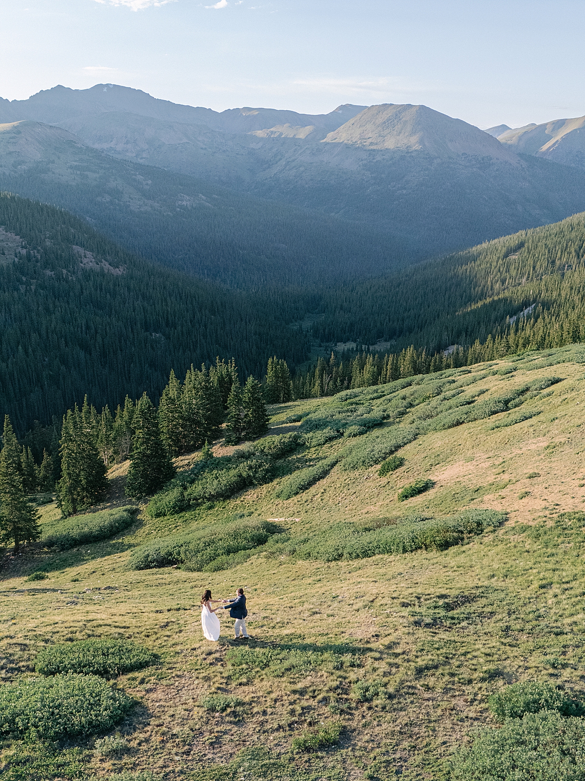 Loveland Pass Engagement Photos